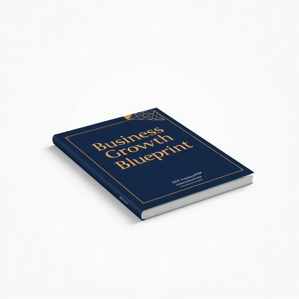 Business Growth Blueprint PDF mockup