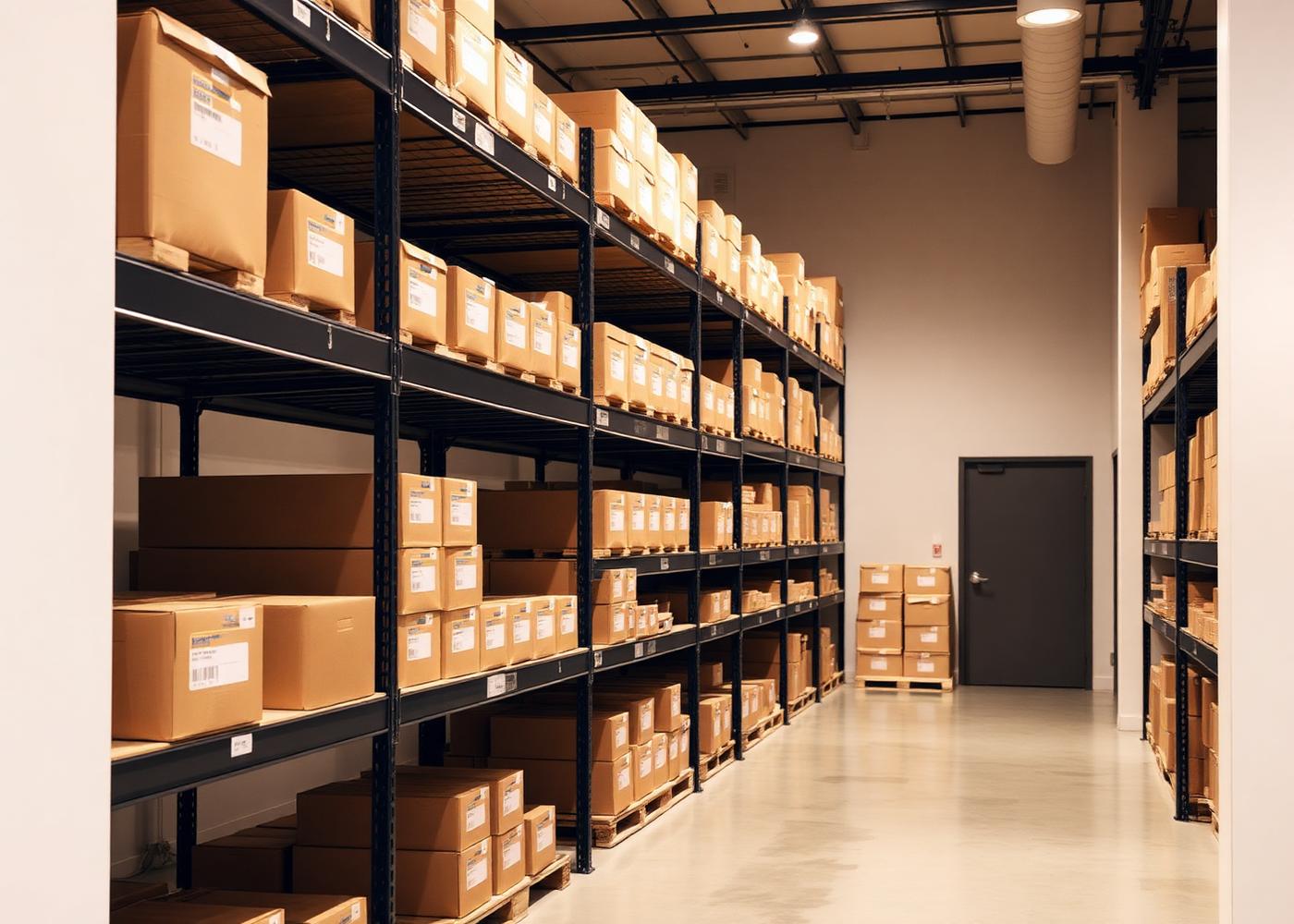 Prep center warehouse